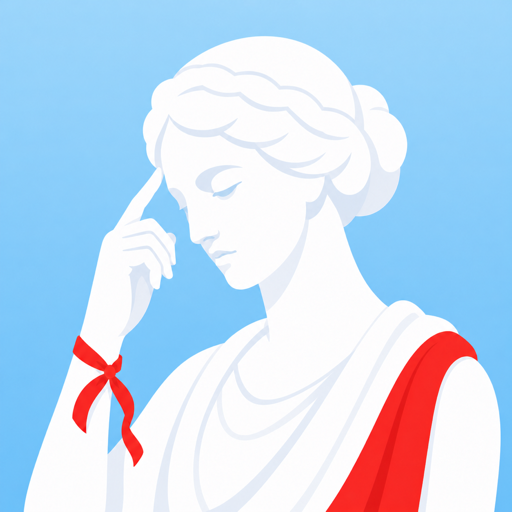 Mnemosyne, the figure of memory, in the Immemorabilis colors